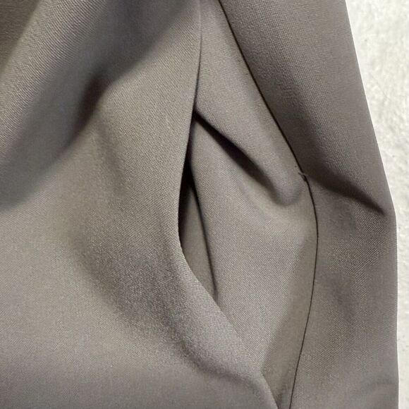 Calvin Klein Women's sheath Dress cape sleeves Taupe Size 4 Pockets - Picture 5 of 6